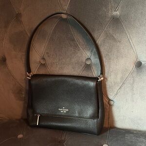 Kate Spade Black Shoulder Bag w/Crossbody Strap